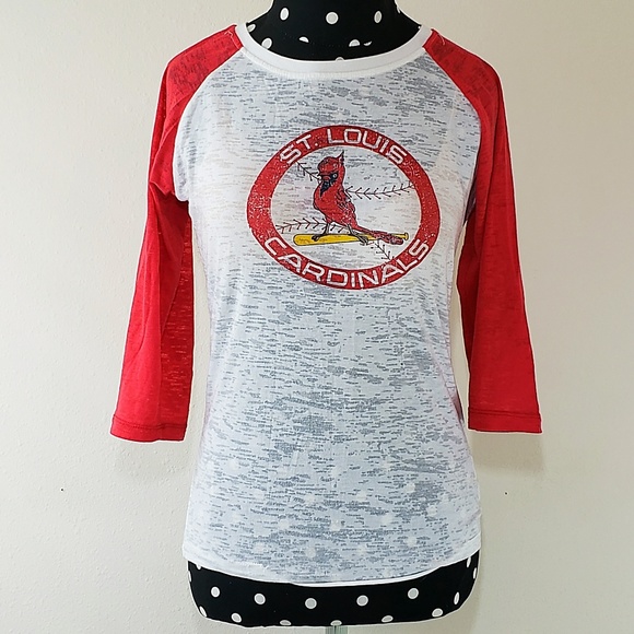 red jacket cardinals shirt